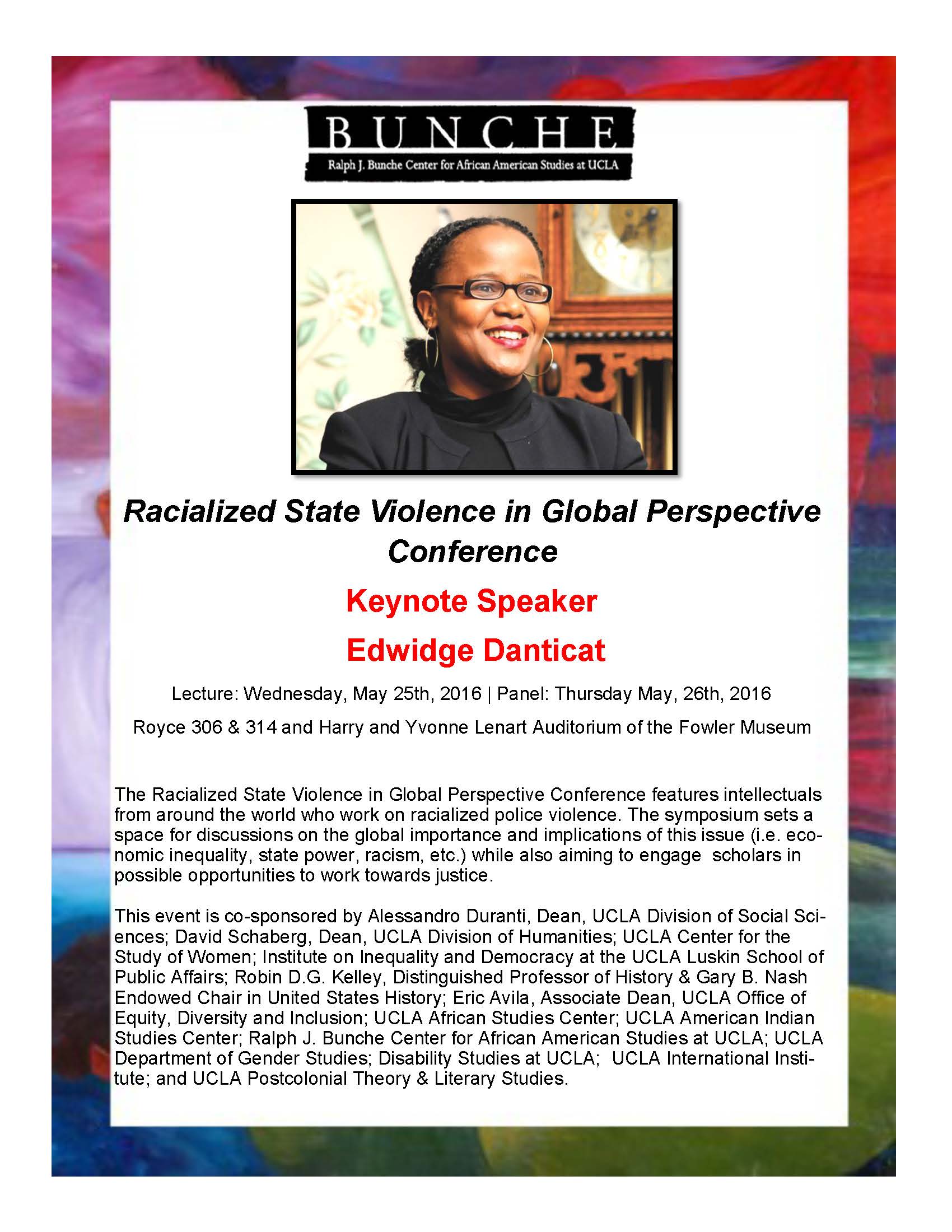 5-25-16 Racialized State Violence Conf